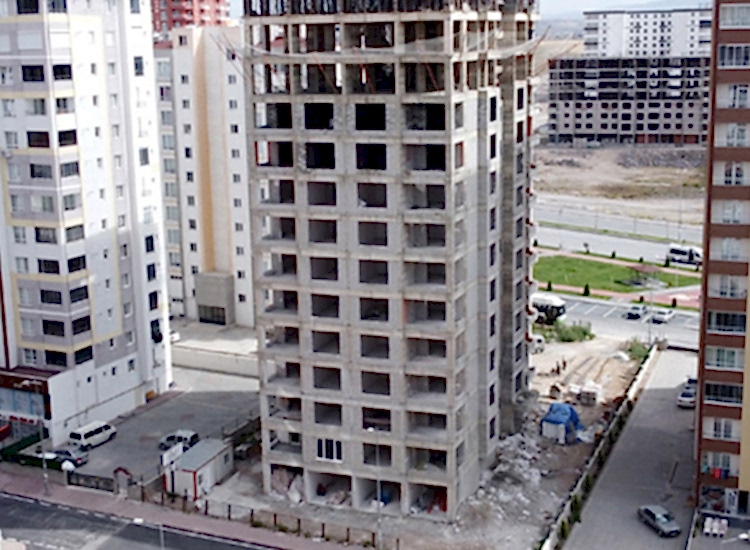 İnşaat Üretimi Yıllık %14,4 Yükseldi